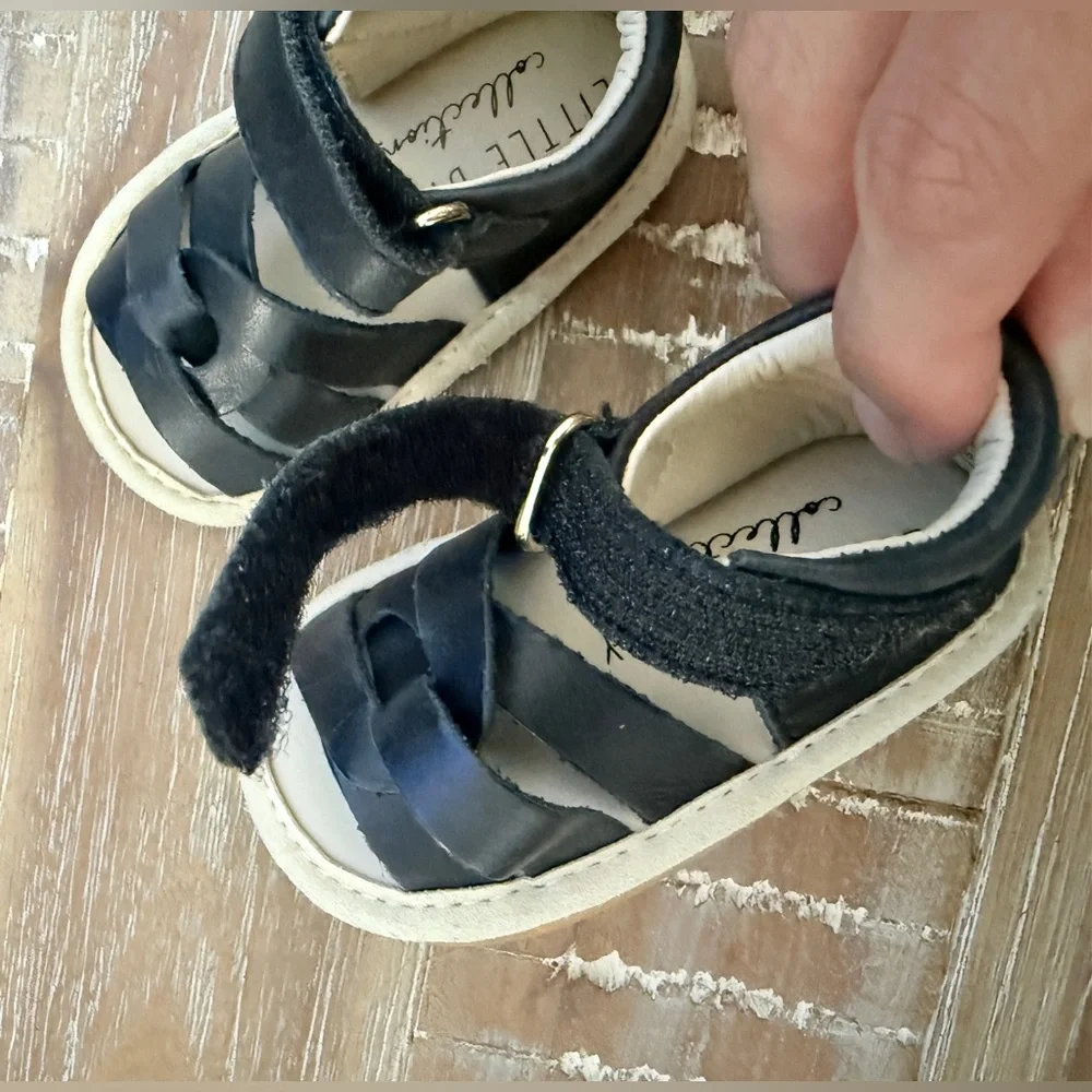 Like New Little Bipsy Black Sandals